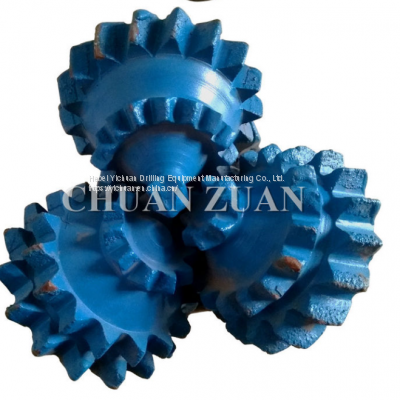 Yichuan 6 1/2'' steel tooth tricone bit/ roller cone rock bit for water well drilling