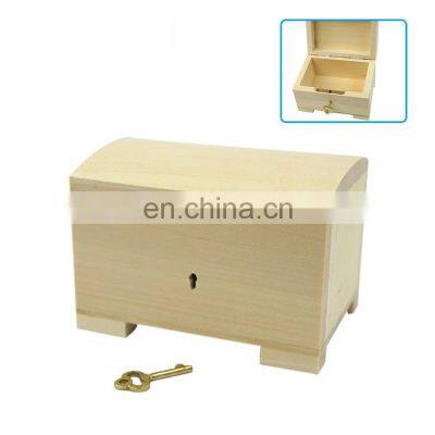 Custom Creative Useful Empty Bulk Wooden Gift Boxes With Lock photo-3
