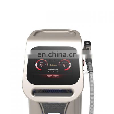 1200W 10ms Super Short pulse duration Less pain ce approved laser permanent hair removal diode