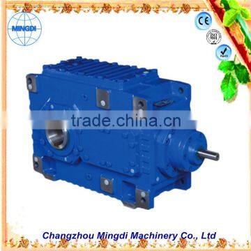 H/B Serial Helical / Bevel Transmission Gear box Parts With Electric Engine motors with reduction gear with stepper motor