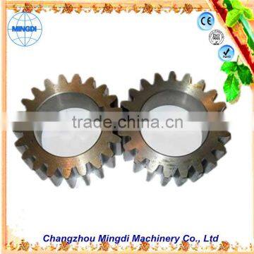 changzhou machinery Differential Spur gear Parts/ Steel Small Pinion tactical gear utb tractor parts