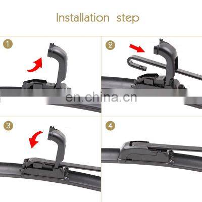 CLWIPERCL607 Car Wiper Blade Banana Universal Type