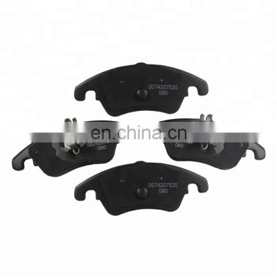 high quality brake pad set for  w204 w212 w207 oem 0074207520