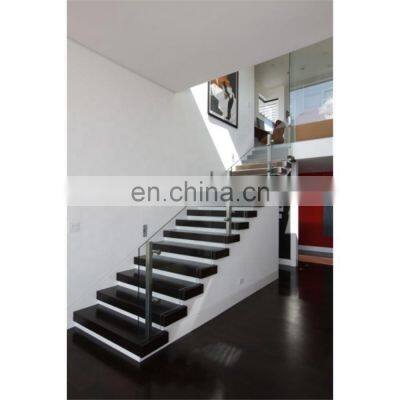 For Custom Prefab Houses Metal Clear Attic Fold Up Wall Stairway Stainless Steel Stair