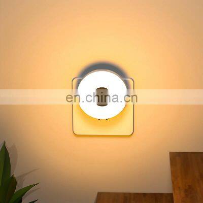 Three Color Temperature Wireless Human Body Induction Lamp Led Indoor Motion Sensor Light With Built In Battery For Stairs