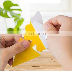 12pcs Yellow Sticky Fly Traps Gnat Trap for Indoor Outdoor Houseplant Sticky Bug With Holes Insect Catcher Protect The Plant