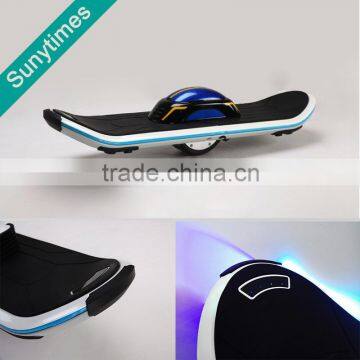 2016 Wholesale hoverboard New design flash LED light one wheel electric skateboard self balancing electric unicycle scooter