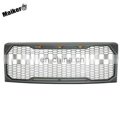 Offroad ABS Front Grille With Light for F-150 09-14 Car Accessories Car Mesh Grille