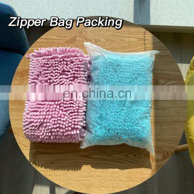 Wholesale Absorbent Microfiber Chenille Dog Drying Towels Soft Cat Microfiber Towels Cleaning Washcloth Pet Towels photo-3