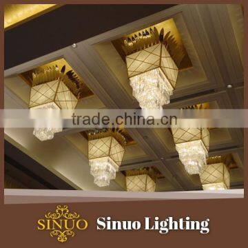 Modern crystal chandelier for hotel and home chandelier cristal