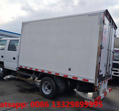 HOT SALE! ISUZU Brand 4*2 LHD Double Cabs 1.5T-2T Refrigerated Truck for Sale, photo-4