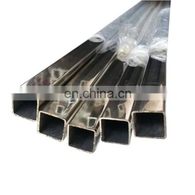 Factory export  202 201 316l stainless steel square tube