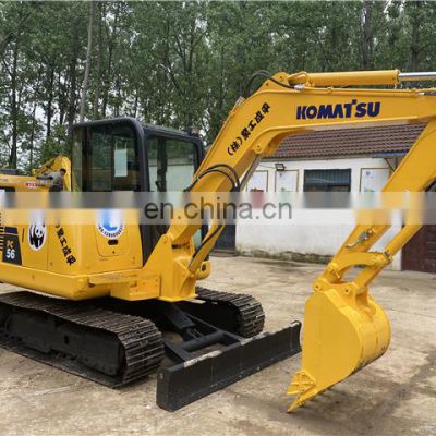 Komatsu used digging machine , Nice working komatsu pc56 excavator , Komatsu pc35 pc55 pc56 pc70