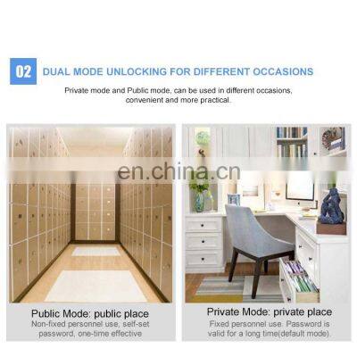 Intelligent Digital Drawer Cabinet Locker Electronic Password Keypad Number Pin Code Lock for Lockers photo-5