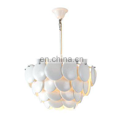 Post-Modern Glass Chandelier Bedroom Living Room Fashion Luxury Pendant Light Living Room Restaurant Nordic Ceiling Lamp