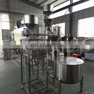 Cheap Price Stainless Steel Peanut Grinding Machines For Sale Tahini Making Machine Sesame Groundnut Butter Machine Whole Line photo-5