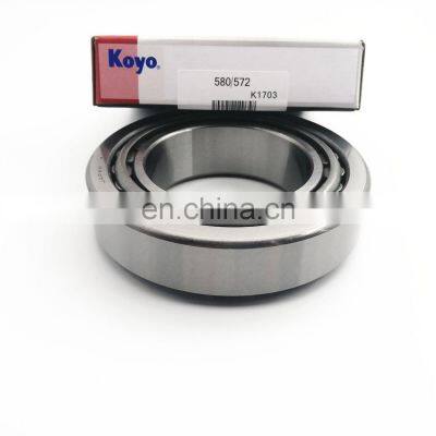 taper roller bearing koyo  580/572 580/572x