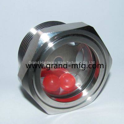 Male Metric Thread Stainless Steel 304 Oil Peep Sites Liquid Levels