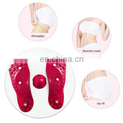 Indoor Fitness Exercise Figure Twister Twisting Waist Disc Balance Rotating Board With Pull Rope photo-5