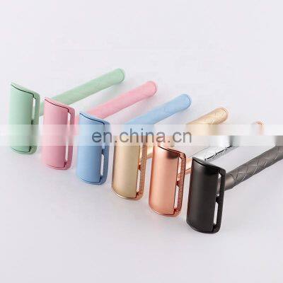 High Quality Shaver Metal Handle Singe Blade Shaving Safety Razor de seguridad