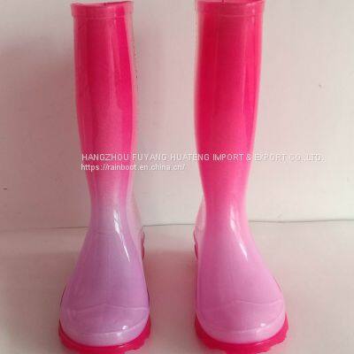 Colour Women Boots,New Fashion Female Rain Boots,Popular Style Lady PVC Boots,Colourful Ladies Boots photo-5
