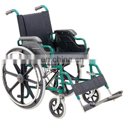 Medical supplies stronger durable handicapped used manual pedal wheelchair