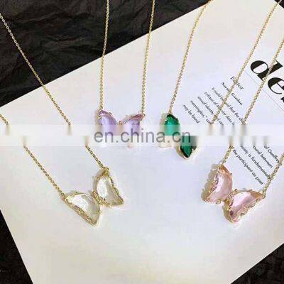 Female Fashion Accessories Pendant Rhinestone Necklace Jewelry photo-2