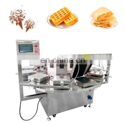 Edible Wafer Coffee Cup Sweet Cone Making Machine Cheapest Commercial Big Ice Cream Waffle Cone Maker