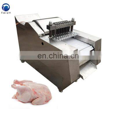 Automatic Meat Dicing Machine Fresh Boneless Chicken Meat Fish Cube Cutting Machine