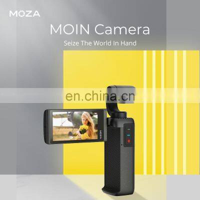 Moza Moin Camera Pocket Gimbal Sports Mini Handheld High-definition 4K Anti-shake Vlog Portable Outdoor Stabilizer Action Camera photo-2