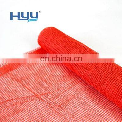 Debris Safety Netting Orange color HDPE fire retardant debris netting