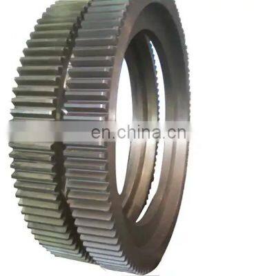 Factory custom large rotary kiln gear large ring gear