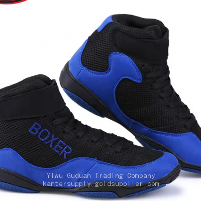 Your Own Fashion Customized High Top Training Leather Bodybuilding Boxing Shoes BY ABDULLAH MARTIAL ARTS