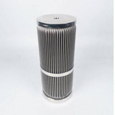 226 Connection Stainless Steel Mesh Folded Welded Filter Element RT-043 photo-4