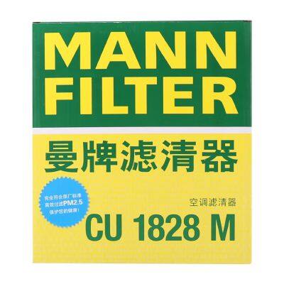 Original Genuine MANN Cabin Filter Car Engine Filter CU1828M  1017028953 For Toyota