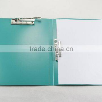 2 ring metal clip plastic folding file folder customized cheap price