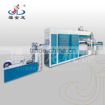 2014 FJL-700/1200ZK-A Automatic Plastic cake boxes Vacuum making Machine