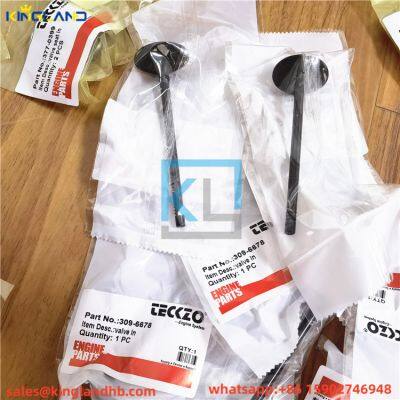 Válvula de admiss?o do motor C7.1 309-6678 3096678 Para o mercado secundário da CAT