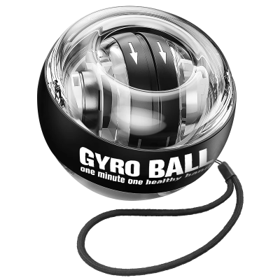 Magnetic Luminous Power Ball Finger Grip Gyro Wrist Exercise Fitness Decompression Training for Arm Workout