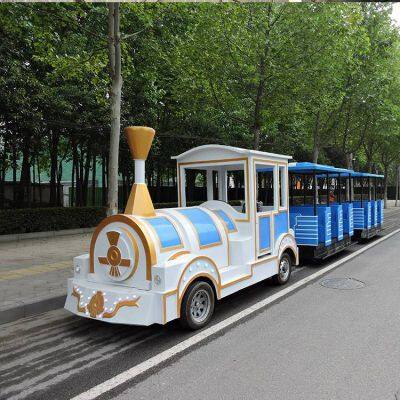 Outdoor Plaza Amusement Equipment, Plaza Toys for Kids, Scenic Area Trains, Second-hand Amusement Equipment photo-2