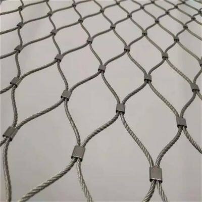 304 316 Stainless Steel Rope Mesh Decorative Safety Net for Balcony & Stair Protection photo-5