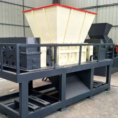 Mobile Car Body Dual-Shaft Shredding Production Line, Plastic Drum Shredding Production Line photo-2