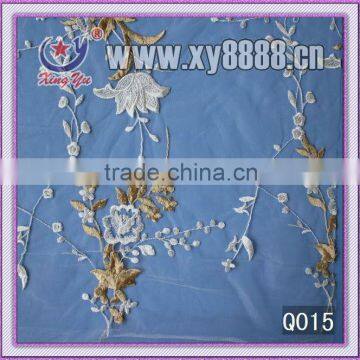 manufacturer wholesles cotton yarn embroidery fabric saree