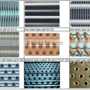 electrical condenser, fin type condenser, evaporative condneser