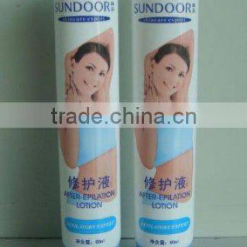 After-epilation Lotion Plastic PE Tubes