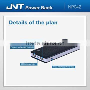 Promotional product 8000mAh slim power bank biyond