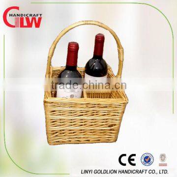 wicker basket for wine bottles,baskets for wine bottles, wicker wine holder basket