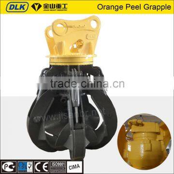 scrap grapple, scrap grab, rock grabs for excavator