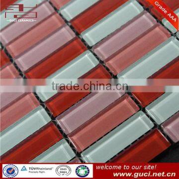 glass tile mosaic rectangle