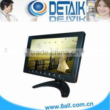 Detaik 7 inch Widescreen Small LED Monitor AV VGA BNC Input